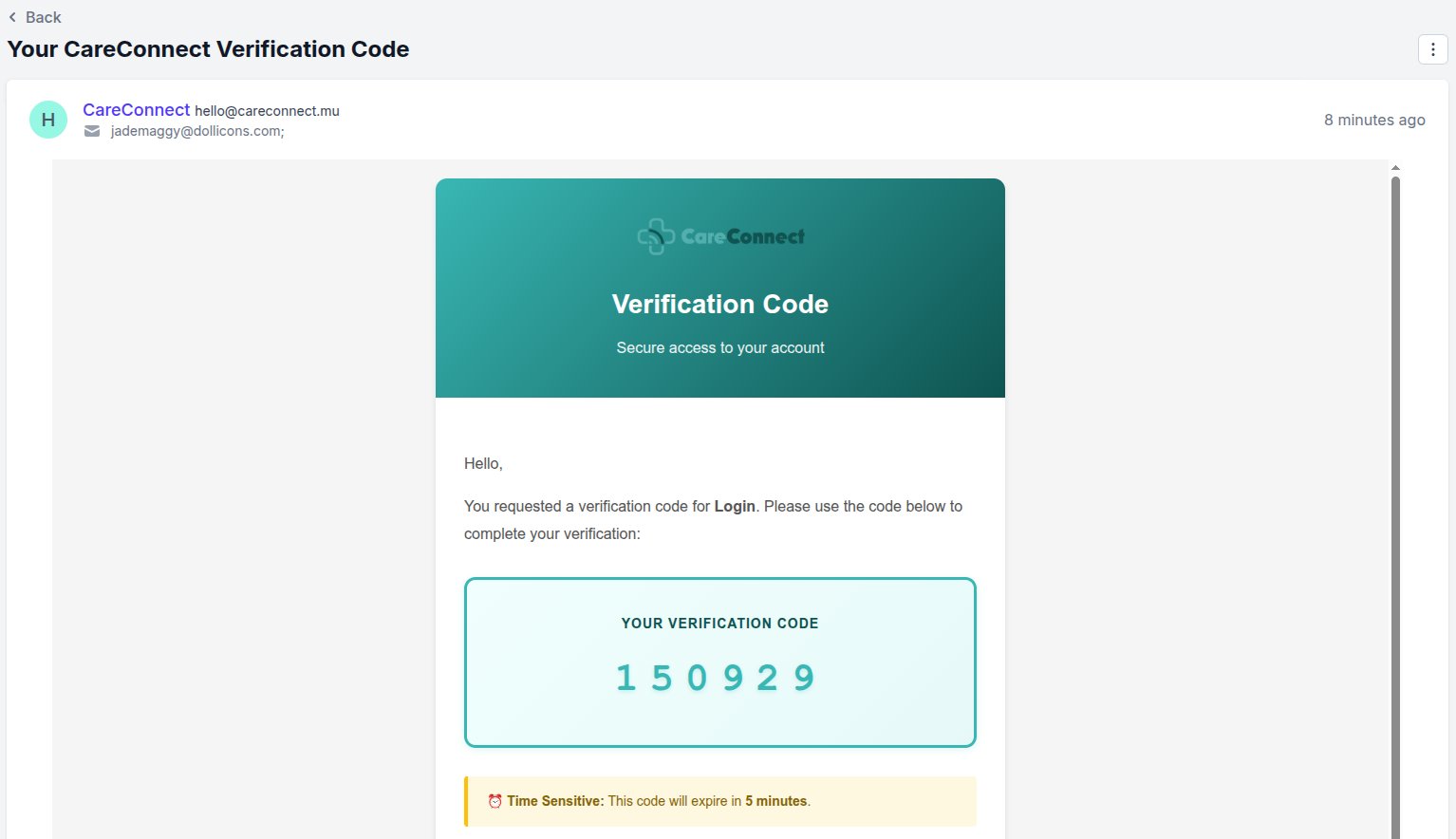 Check Your Email